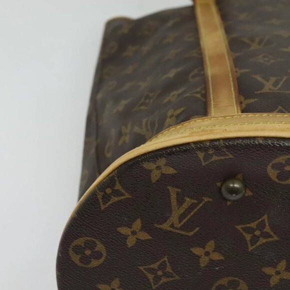 LOUIS VUITTON Monogram Bucket GM Shoulder Bag M42236 LV Auth 137413 - Picture 11 of 16